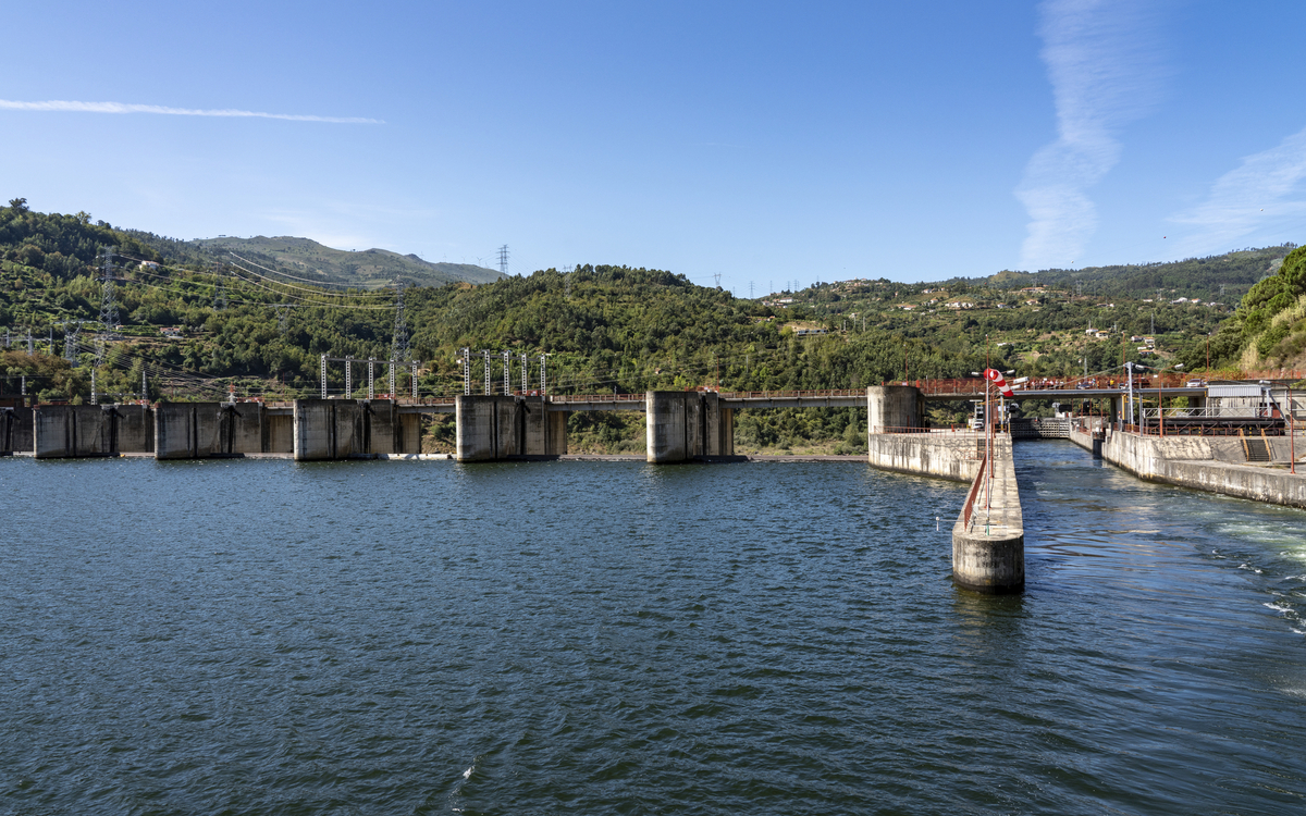 Carrapatelo Schleuse