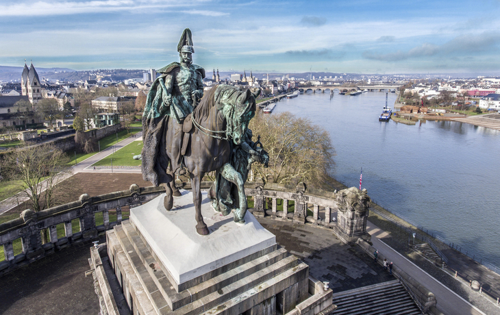 Deutsches Eck in Koblenz