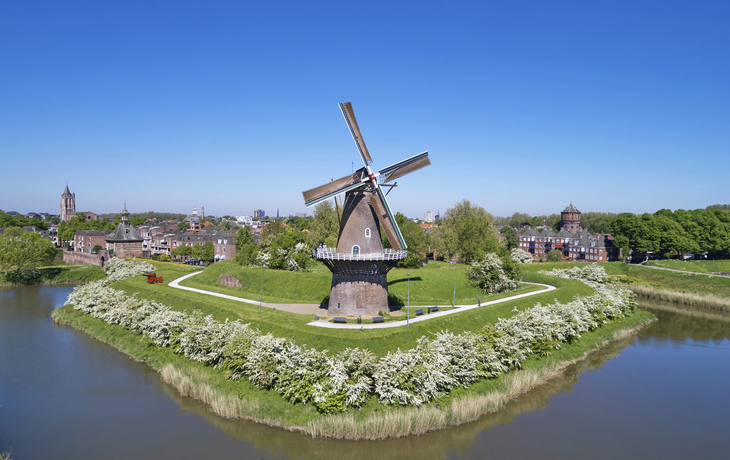 Windmuehle in Gorinchem, Niederlande