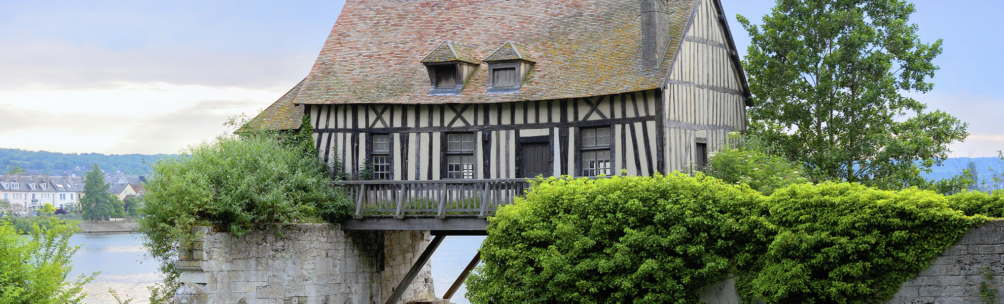 Alte Mühle in Vernon, Frankreich