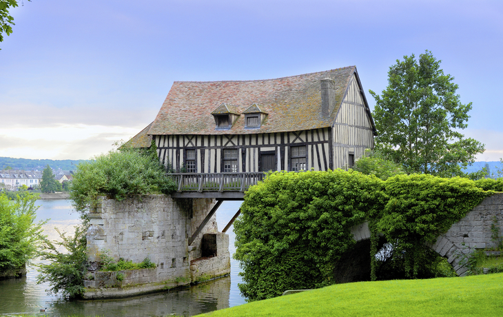 Alte Mühle in Vernon, Frankreich