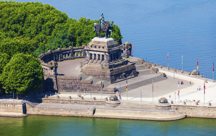 Deutsches Eck in Koblenz