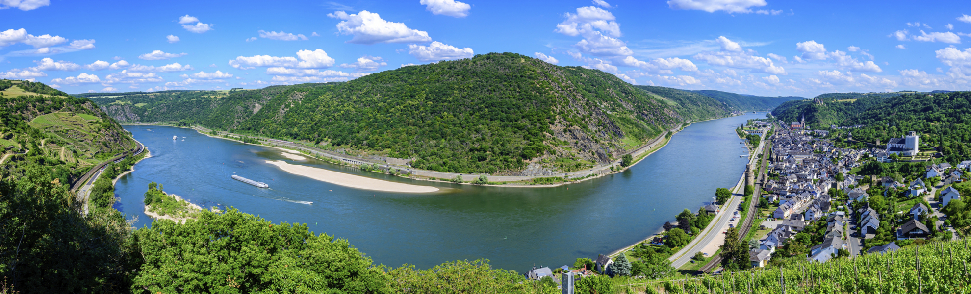 Saarschleife in Oberwesel