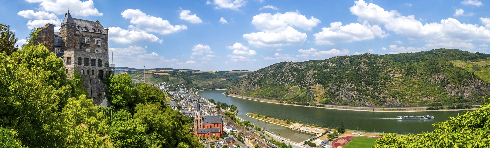 Oberwesel im Mittelrheintal