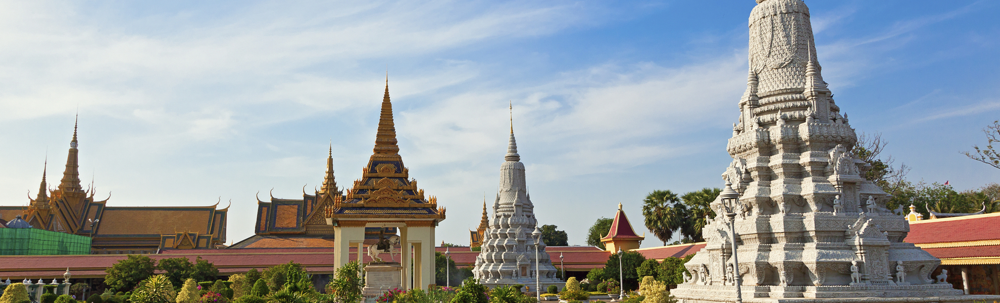 Silberpagode in Phnom Penh, Kambodscha