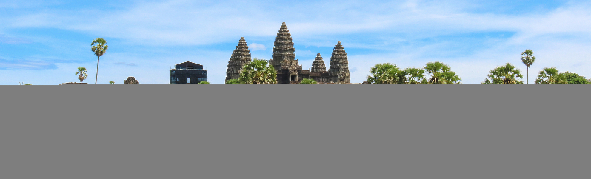 Tempelanlage Angkor Wat in Siem Reap, Kambodscha