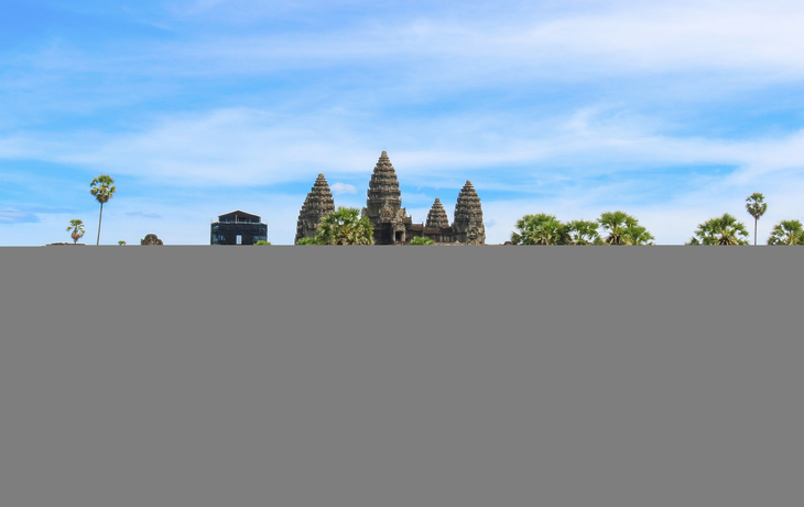 Tempelanlage Angkor Wat in Siem Reap, Kambodscha