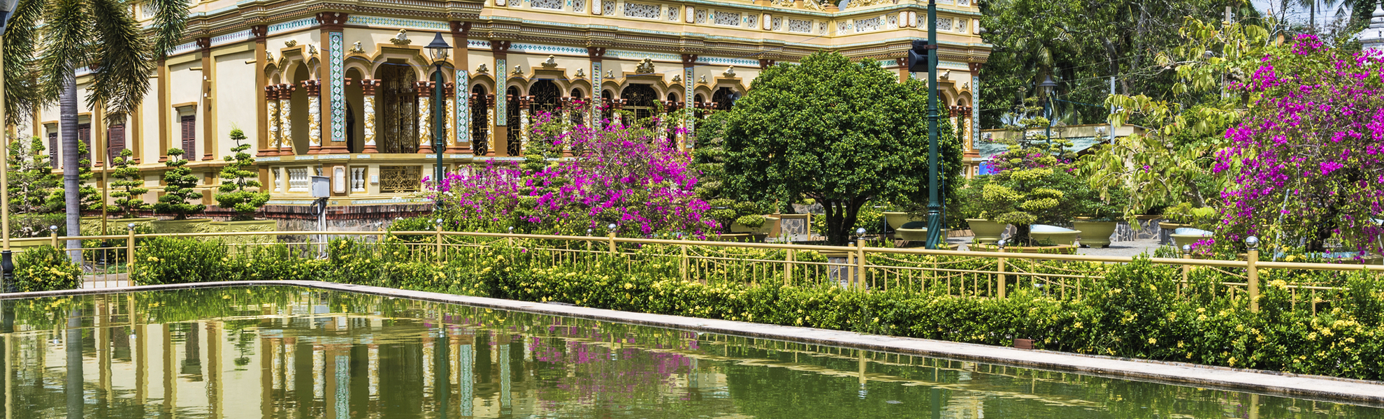 Vinh Trang Pagode in My Tho, Vietnam
