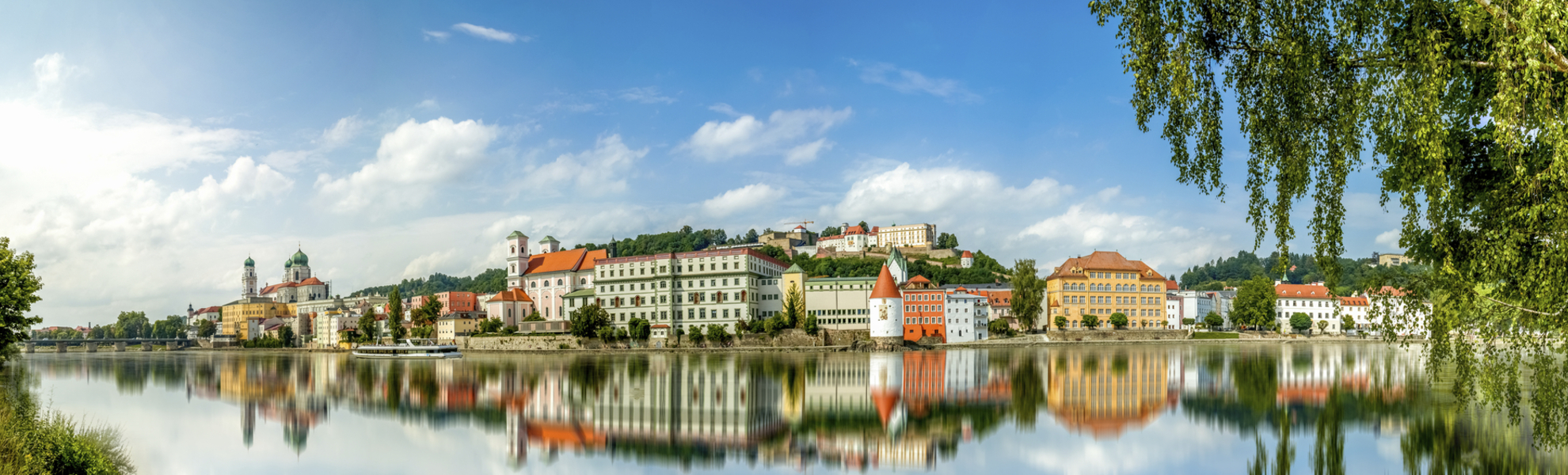 Panorama von Passau, Deutschland