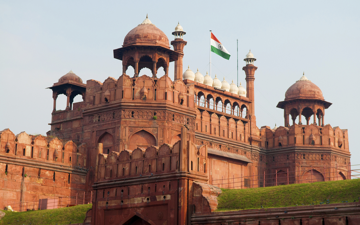 Rotes Fort in Delhi, Indien
