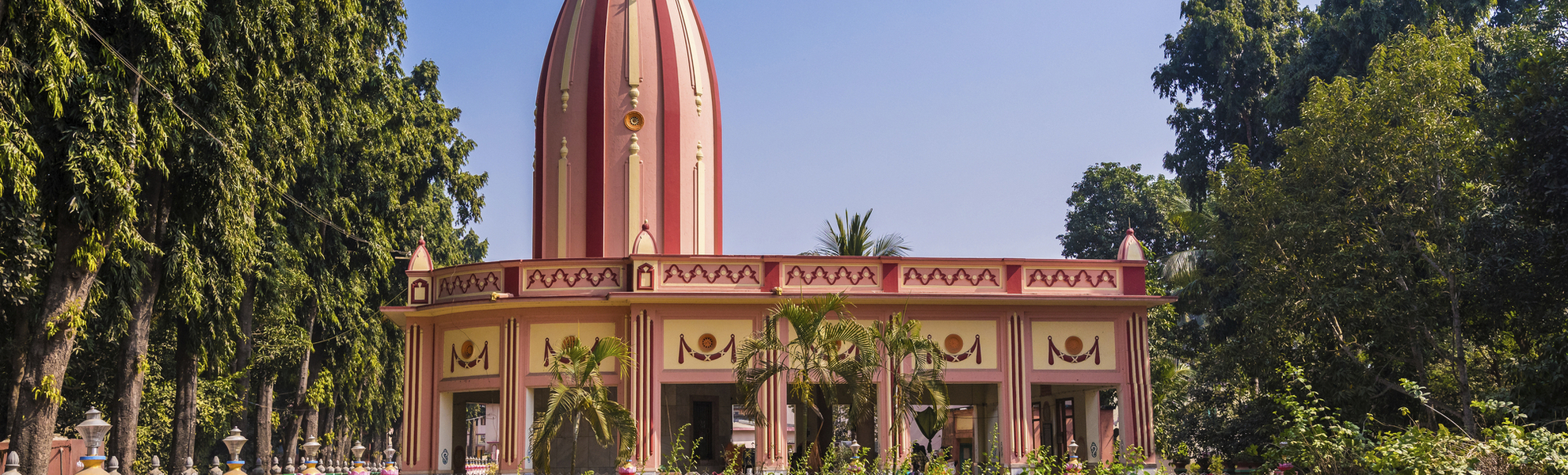 Krischna Tempel in Mayapur, Indien