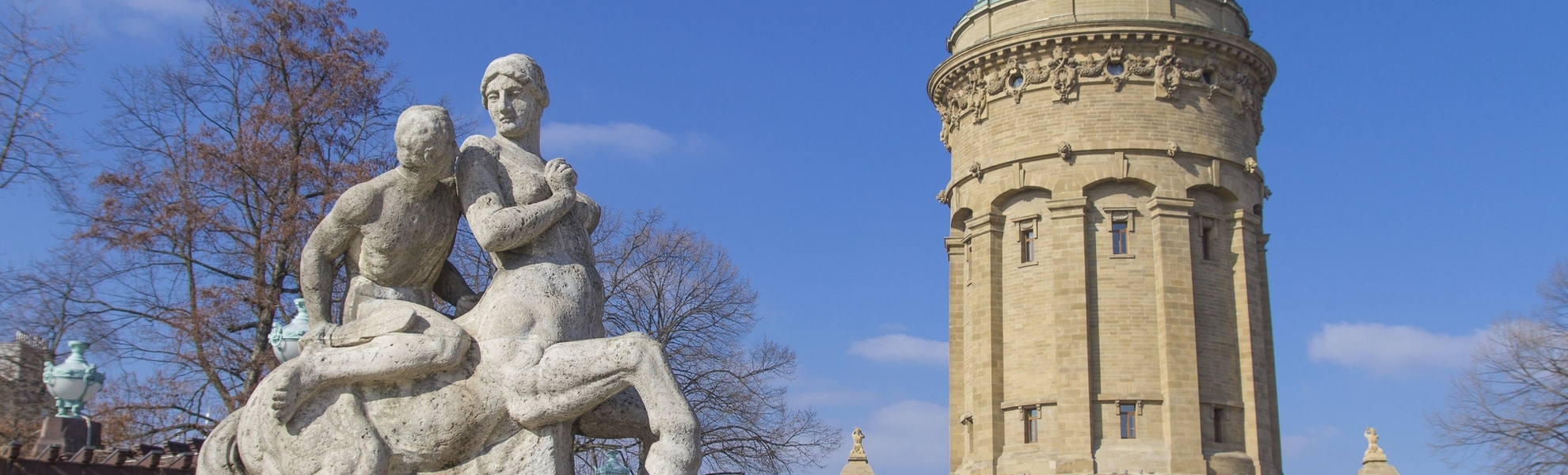 Wasserturm in Mannheim, Deutschland