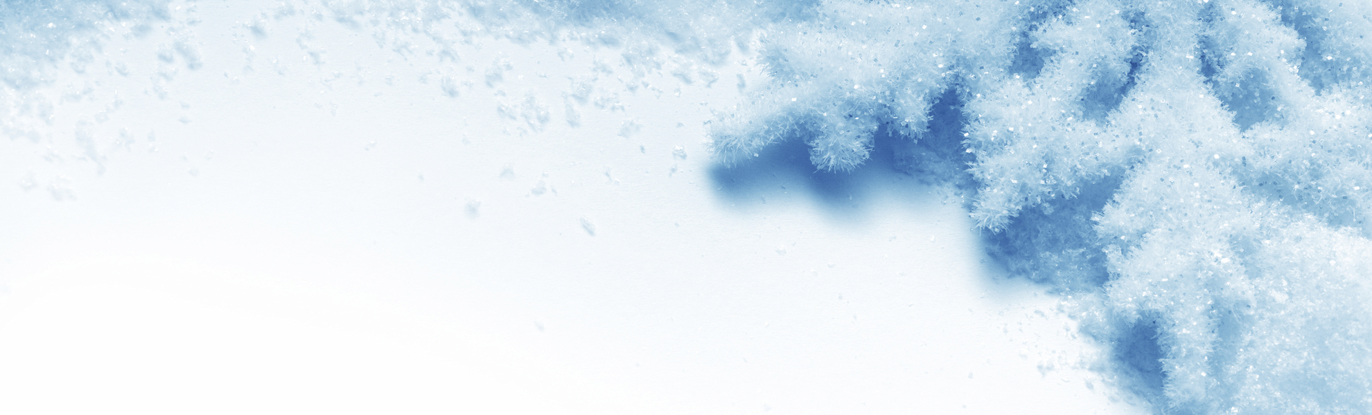 Winterlicher Eiskristall