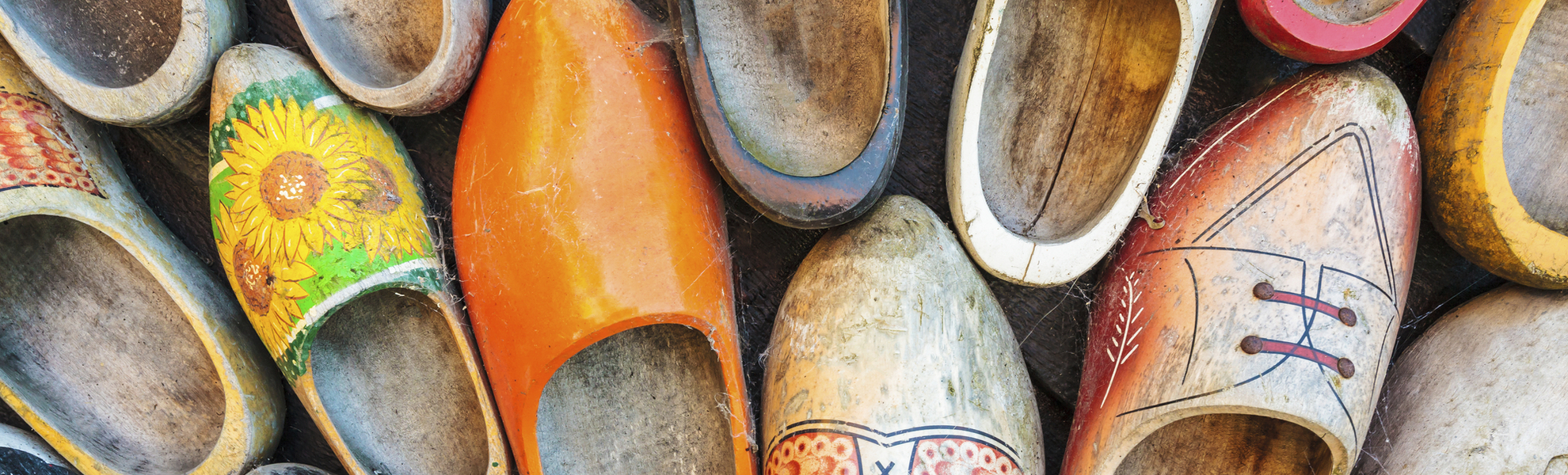 traditionelle niederländische Holzschuhe