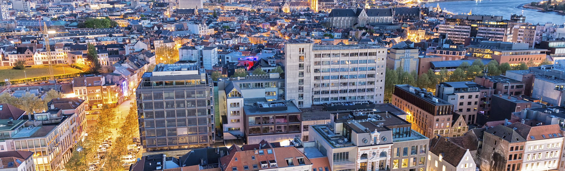 Antwerpen bei Nacht, Belgien