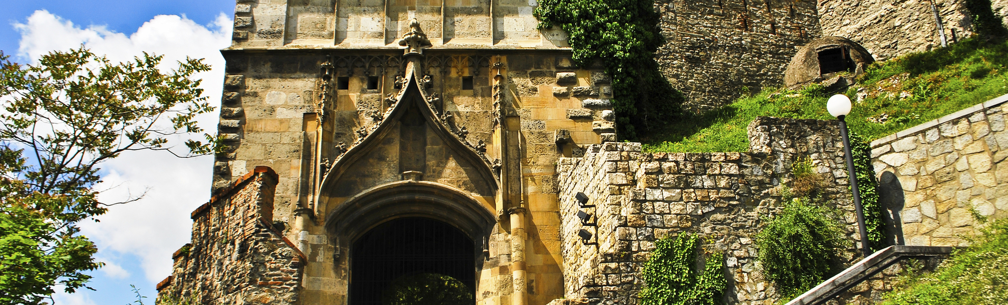 Eingangstor der Burg von Bratislava, Slowakei