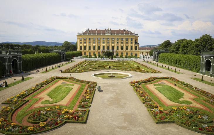 Schloss und Park Schönbrunn in Wien, Österreich