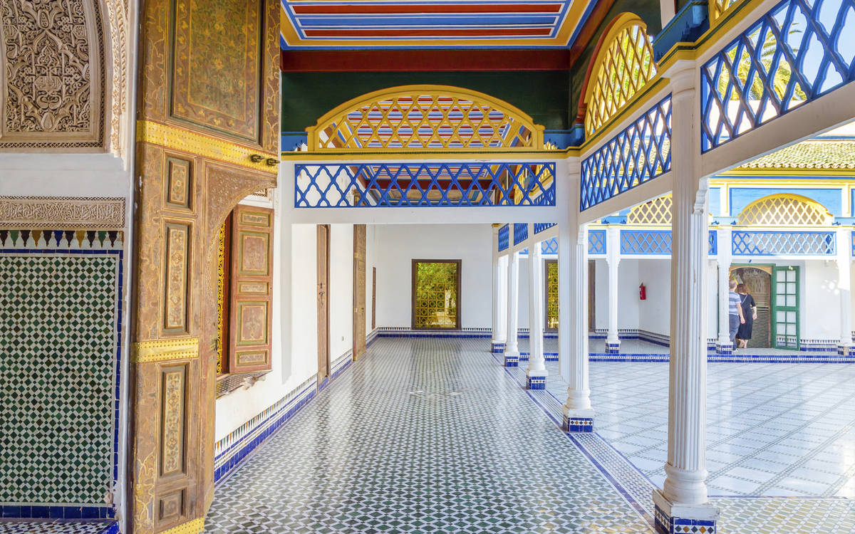 Bahia Palast, Marrakesch