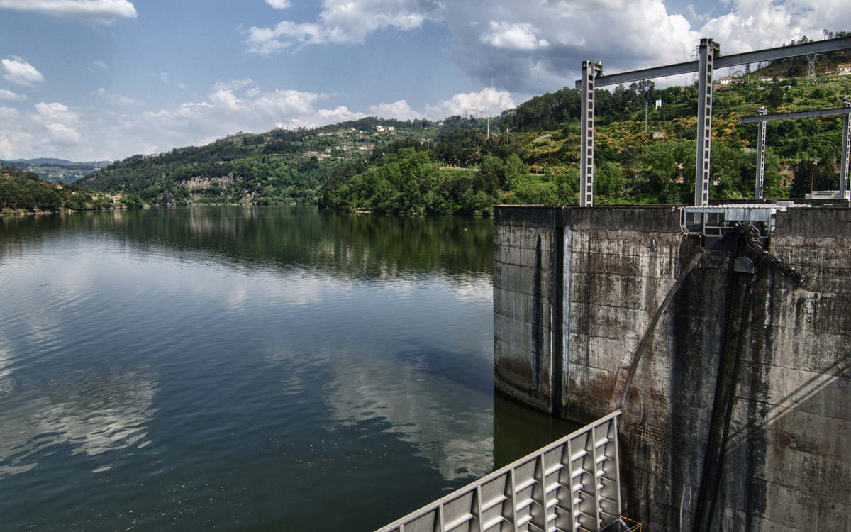 Carrapatelo Schleuse