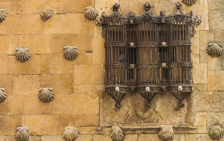 Casa de las Conchas (Muschelhaus) in Salamanca, Spanien