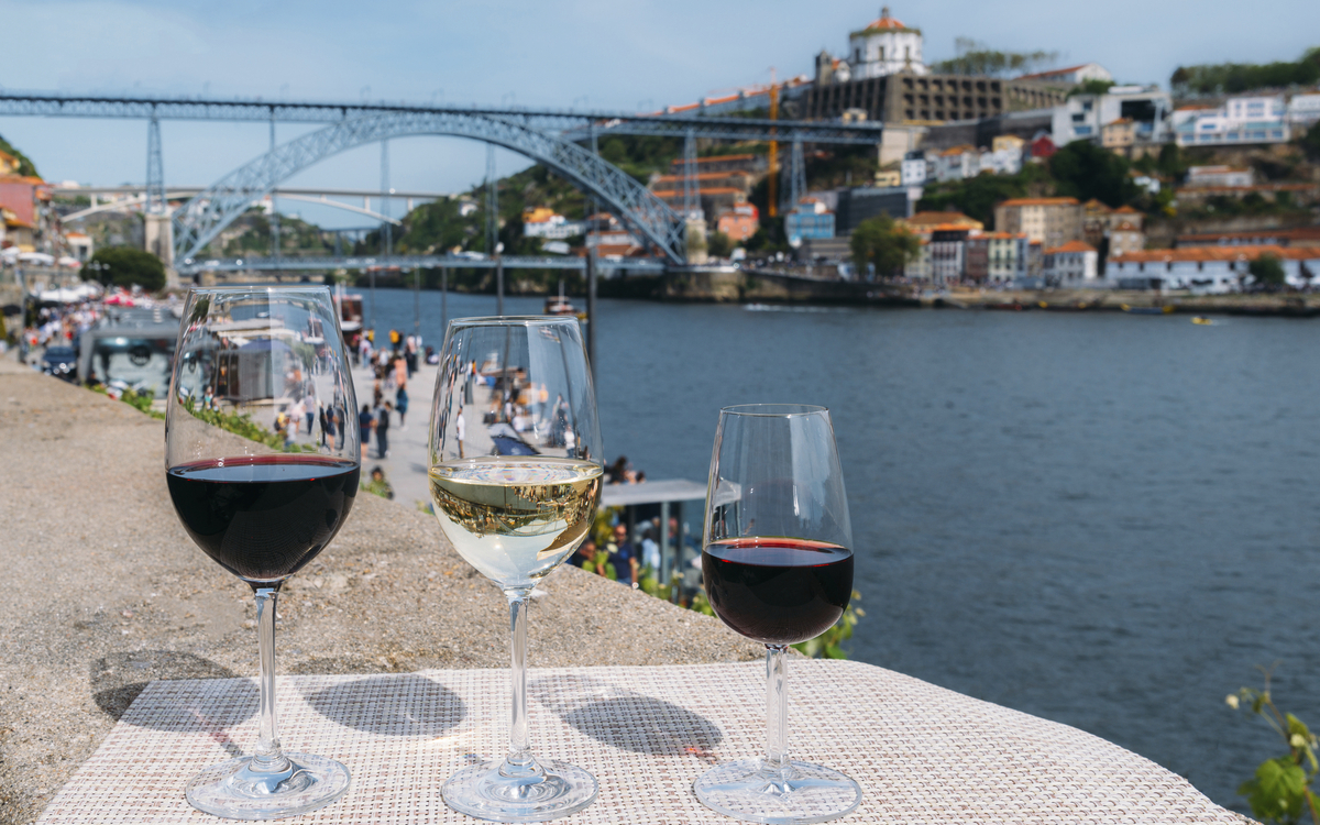 Wein in Porto, Protugal