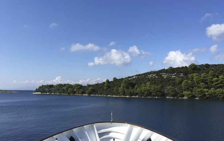 Bug der Princess bei Mjlet, Kroatien