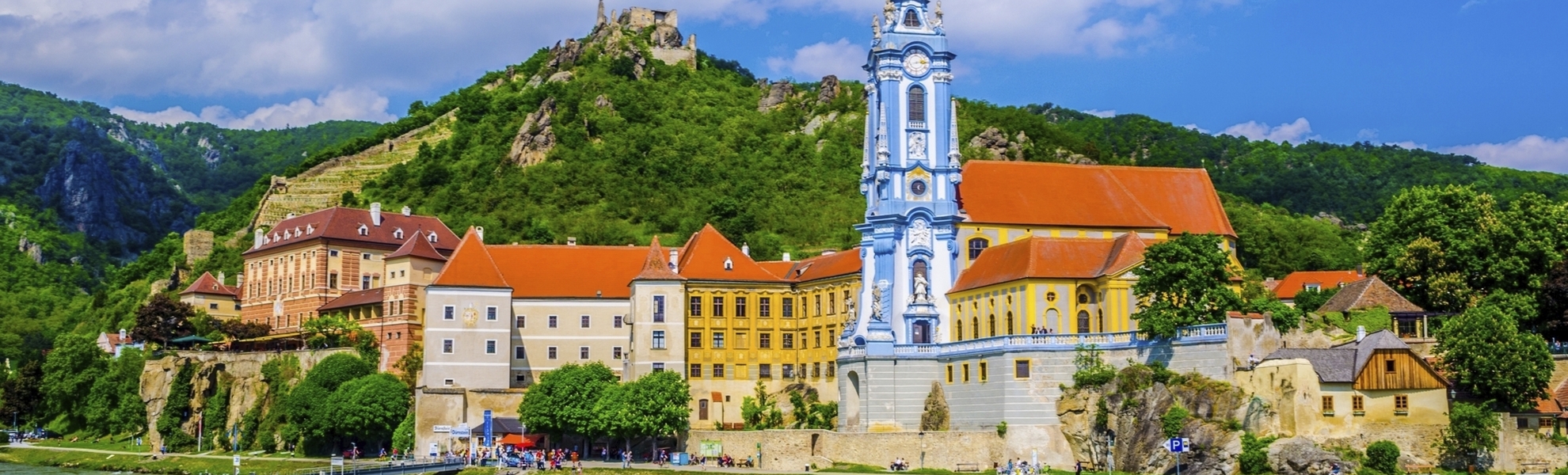Burg in Duernstein, Oesterreich