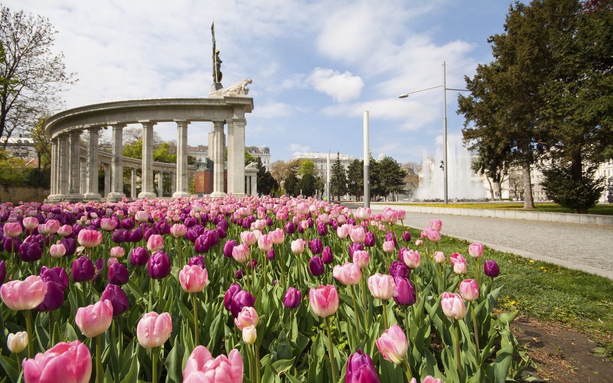 Schwarzenbergplatz in Wien, Österreich
