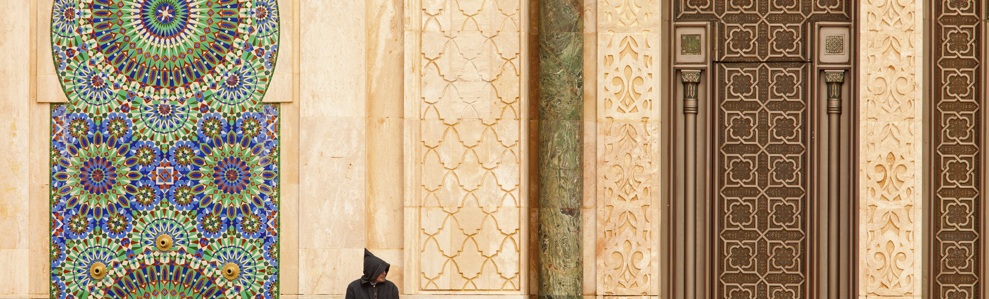 Hassan-Moschee in Casablanca, Marokko