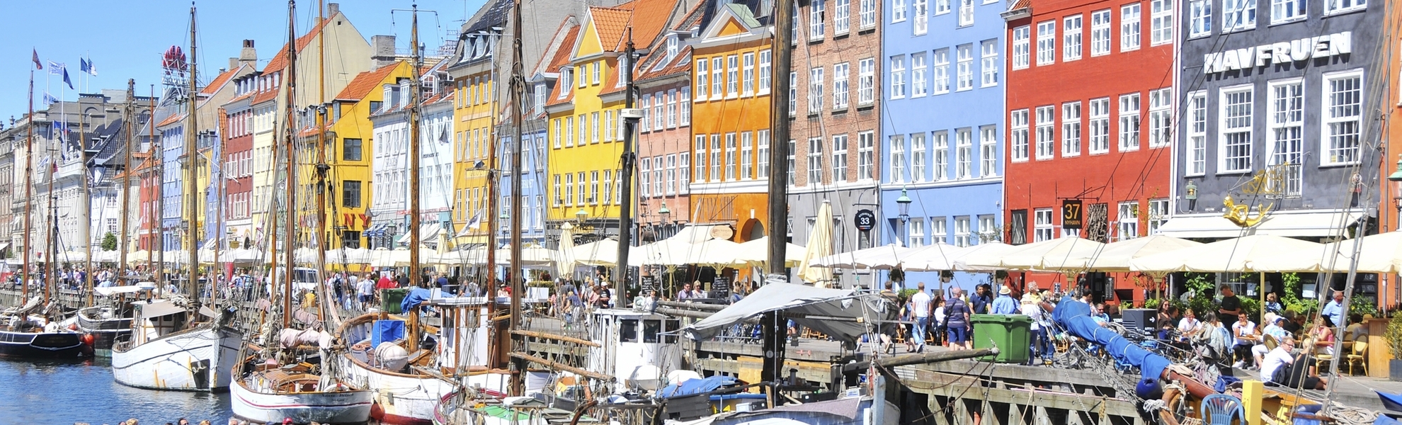 Hafen in Kopenhagen, Dänemark