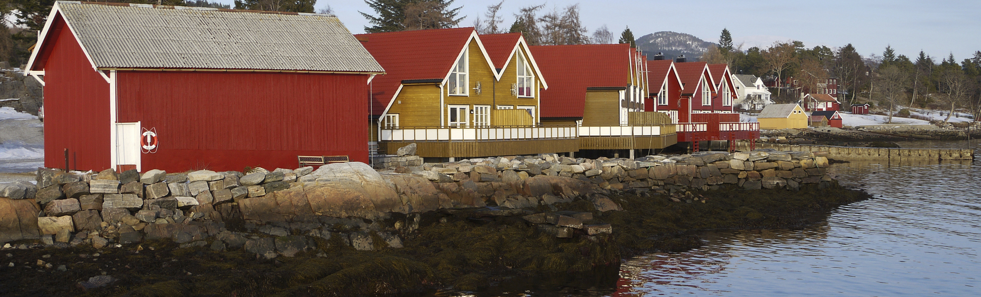 Häuser in Molde, Norwegen