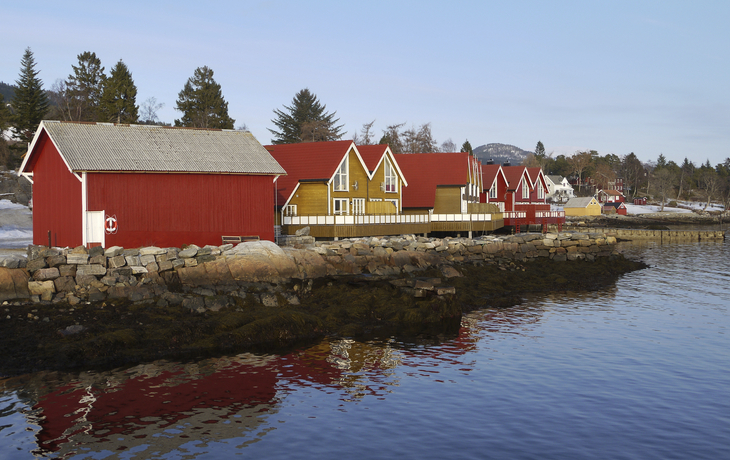 Häuser in Molde, Norwegen