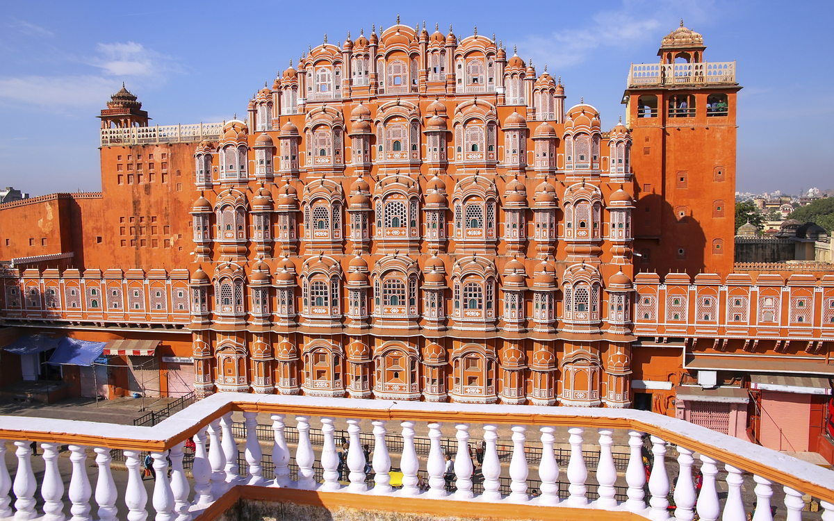 Palast der Winde in Rajasthan, Indien