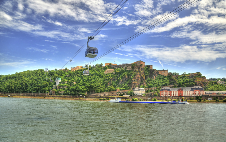 Festung Ehrenbreitstein in Koblenz, Deutschland