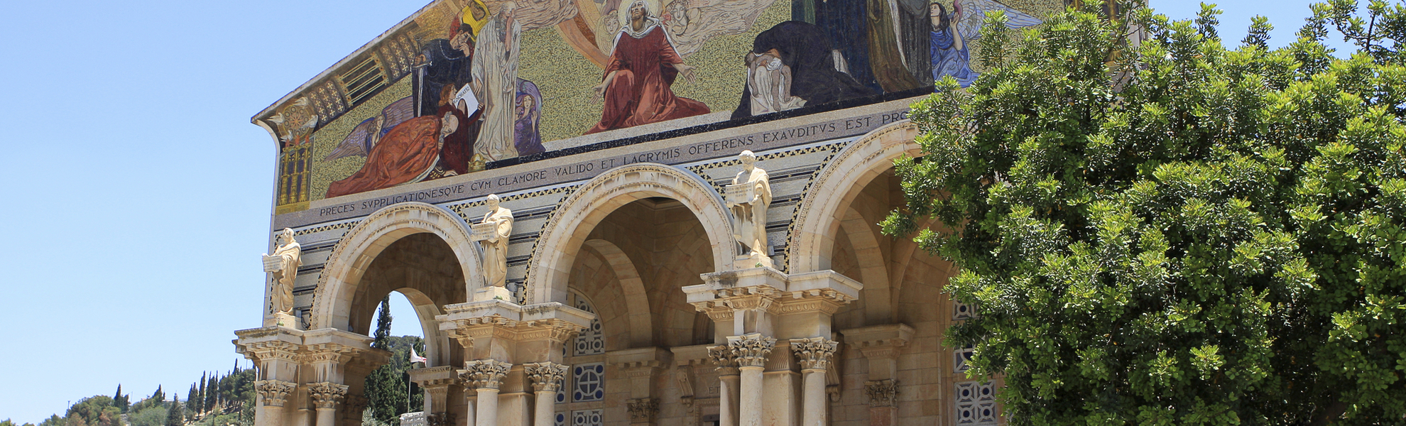 Kirche der Nationen im Garten Gethsemane in Jerusalem, Israel