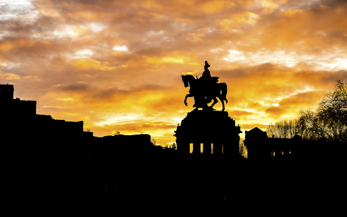 Deutsches Eck in Koblenz