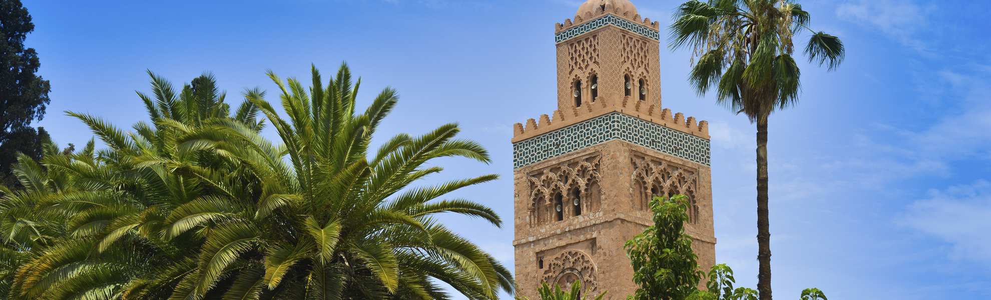 Koutoubia Moschee in Marrakesch, Marokko