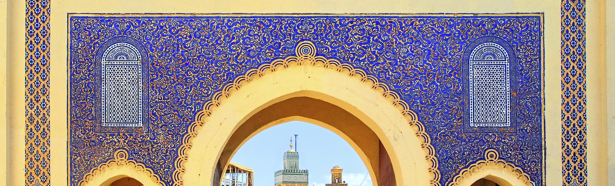 Stadttor in Fes, Marokko