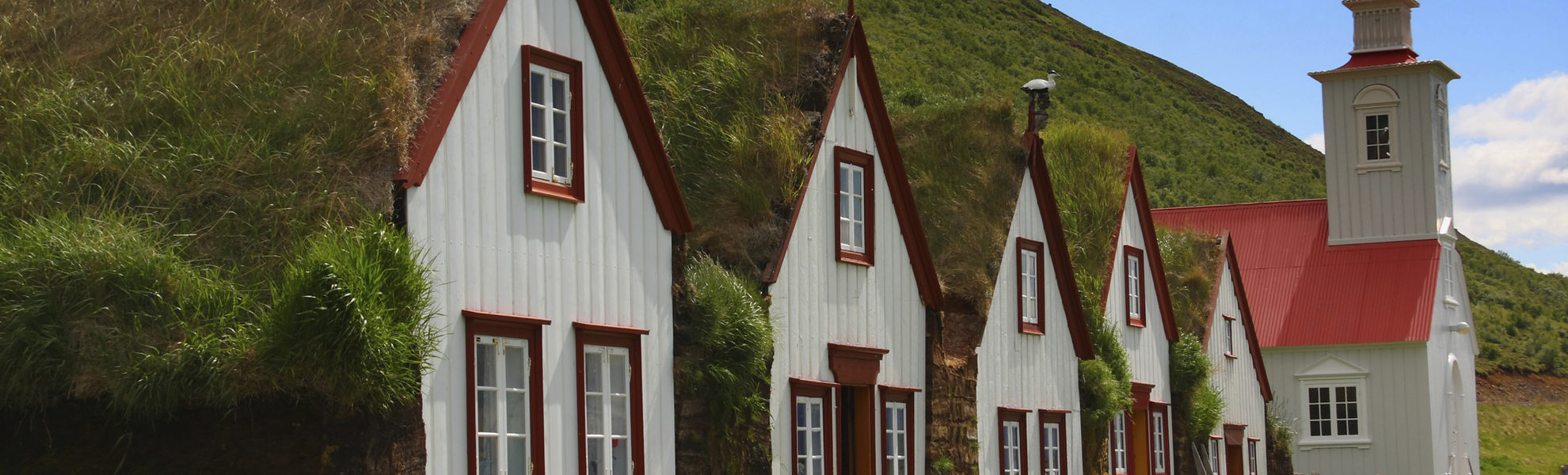 Torfgehöft in Laufas, Island