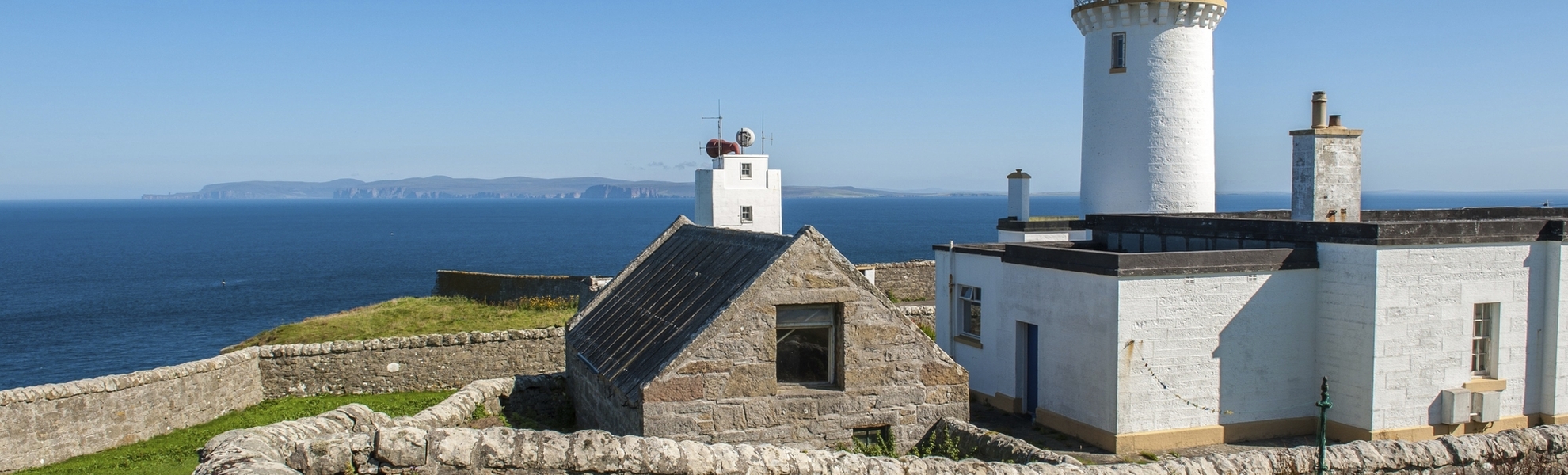 Leuchtturm am Dunnet Head, Schottland