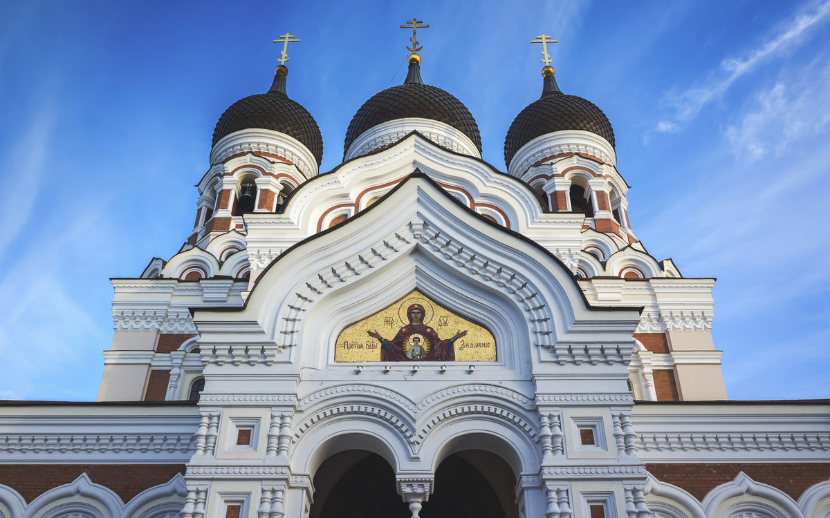 Alexander Newski Kathedrale in Tallinn, Estland