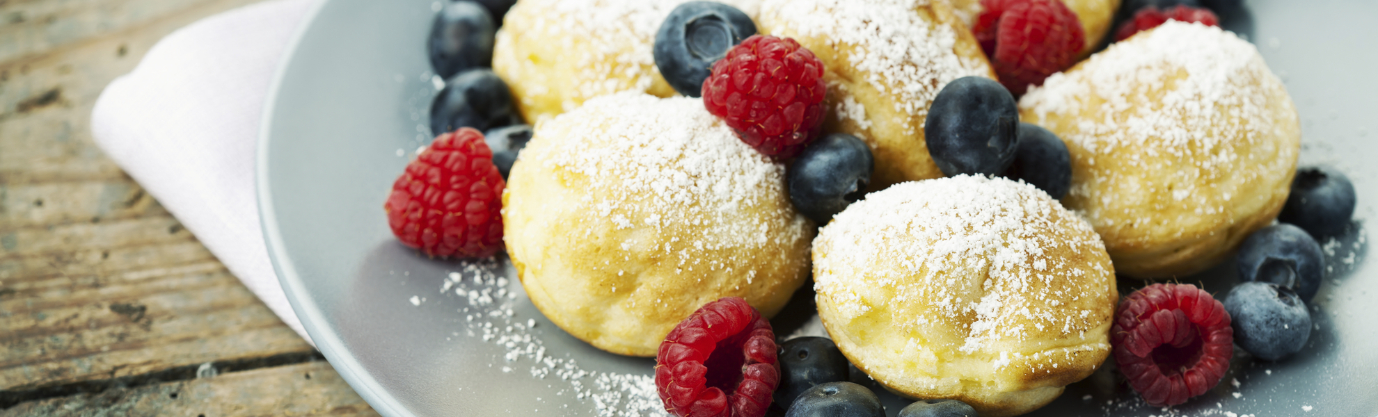 traditionelle dänische Speise Ebelskiver