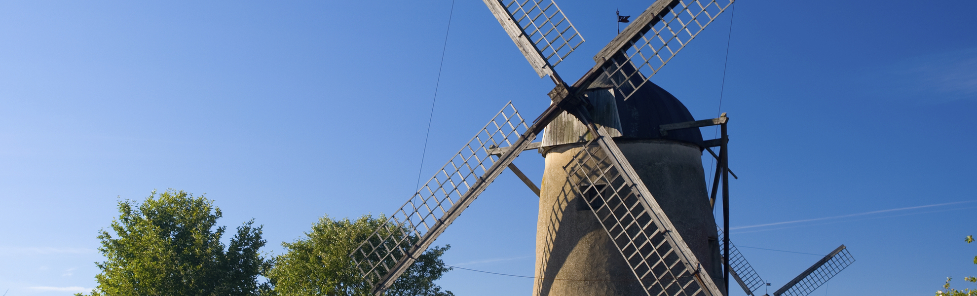 Alte Windmühle in Visby auf Gotland, Schweden
