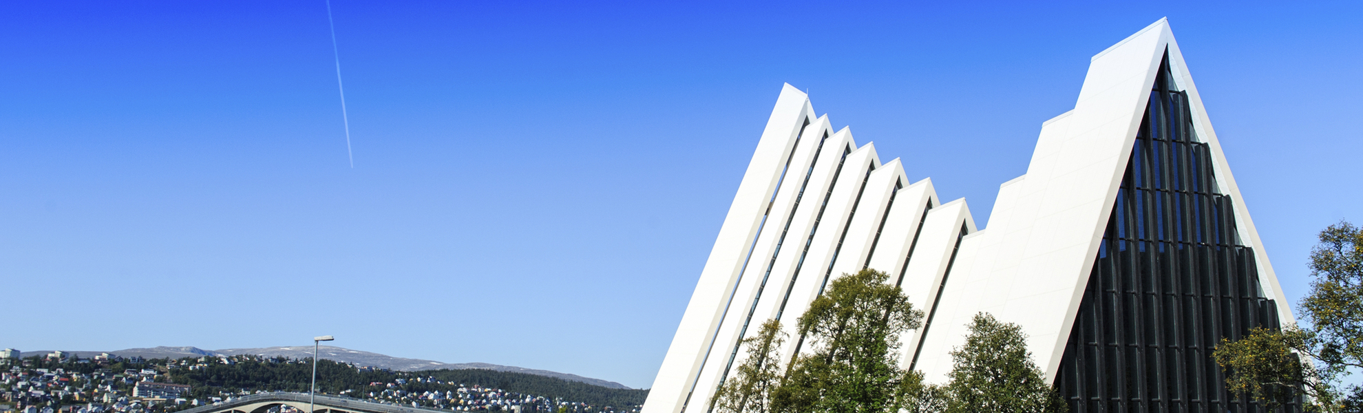 Eismeerkathedrale in Tromsø, Norwegen