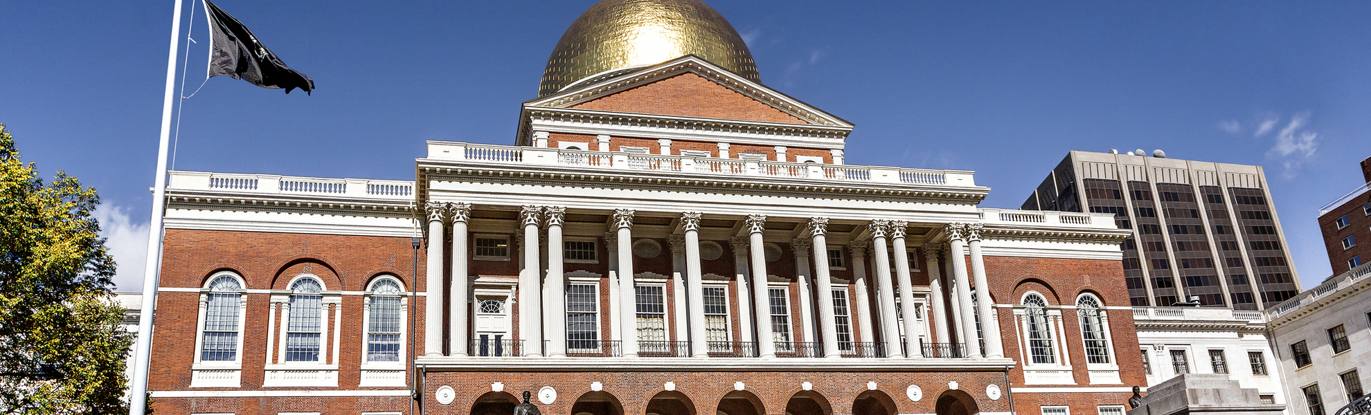 State Capitol und Regierungssitz 'State House' in Boston, USA