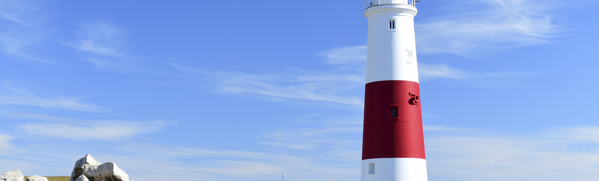 Bill-Leuchtturm in Portland, England