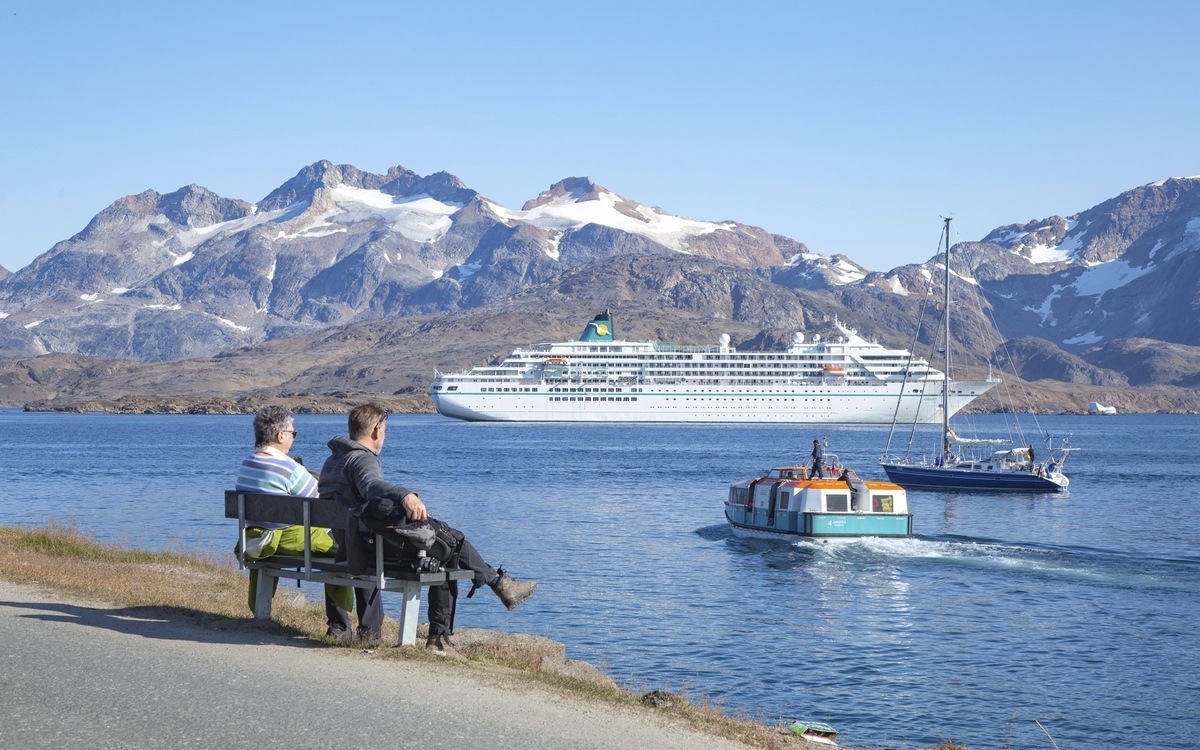 MS Amadea In Ammassalik