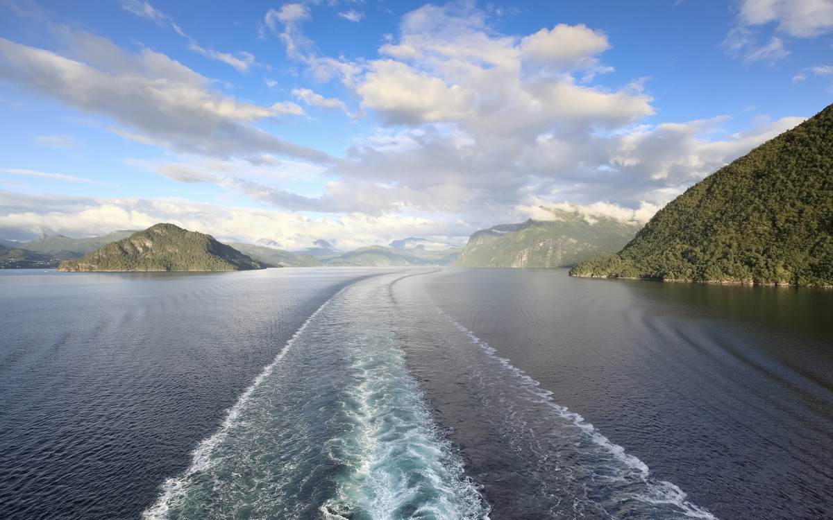 Storfjord in Norwegen