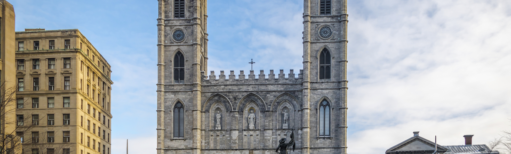 Die Notre-Da,e de Montreal in Montreal, Kanada