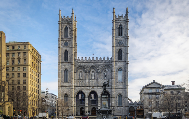 Die Notre-Da,e de Montreal in Montreal, Kanada